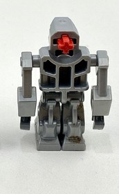 Lego 8107 8101 8112 - Exo-Force Devastator Pearl Light Gray Red Minifig - 2007