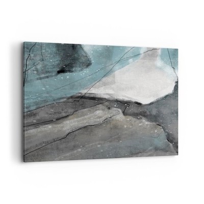Wandbilder 120x80cm Leinwandbild Minimalismus Stück Modern XXL Bilder Wanddeko