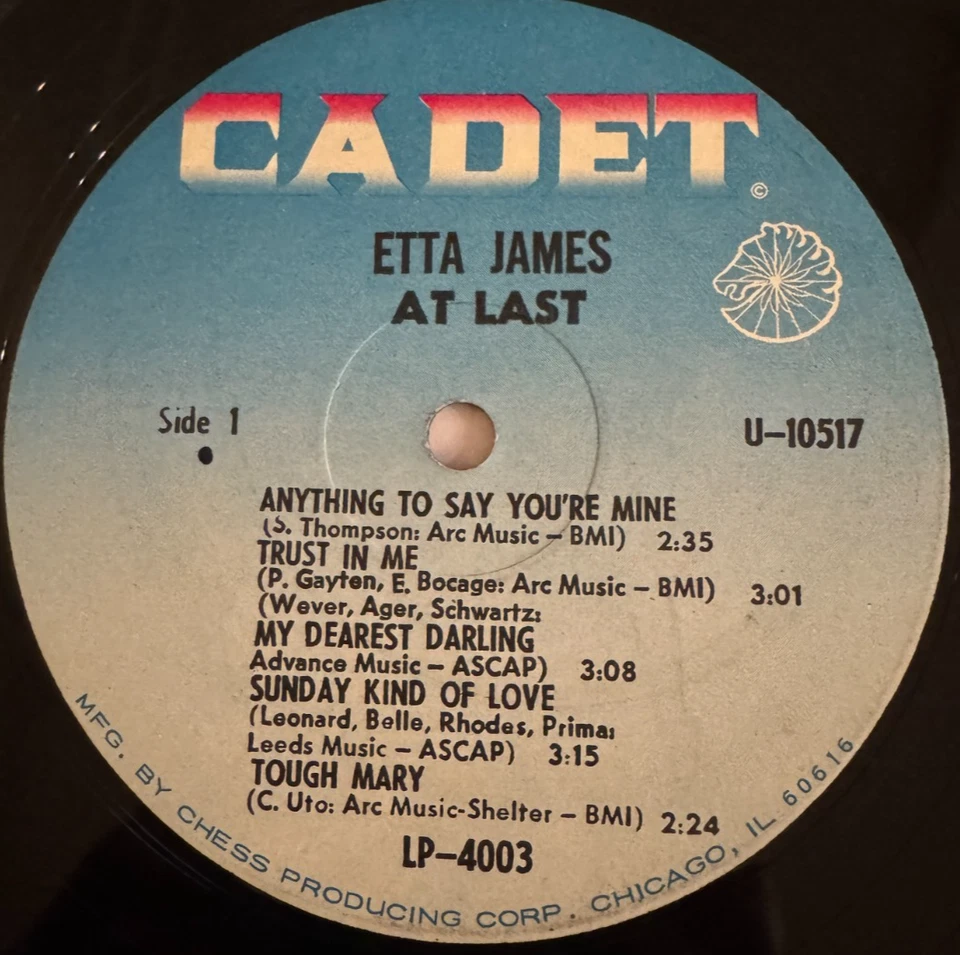 Etta James - At Last! (Mono; VG/VG) - Image 3 of 4