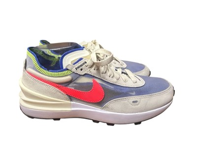 EUC Nike Waffle One Coconut Milk Crimson Royal  DA7995-101 Sz 8M
