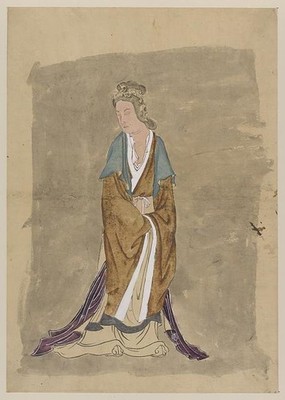 Portrait of a woman, Ukiyo-e,Japan,Princess or Empress,Manners & Customs