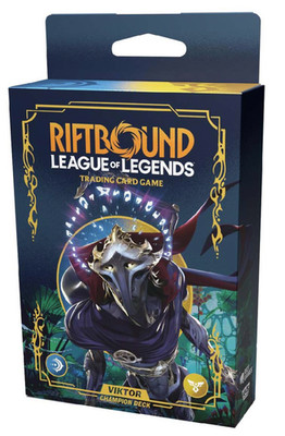 Riot Games  Riftbound: LoL TGC - Set One: Origins Champion Deck - Viktor