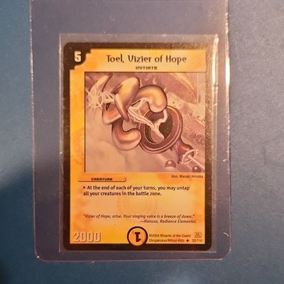 Duel Masters Toel Vizier of Hope Regular 22/110 2000 HP English 2004