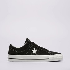 Converse Trainers One Star Pro Ox Size UK 8 Black White
