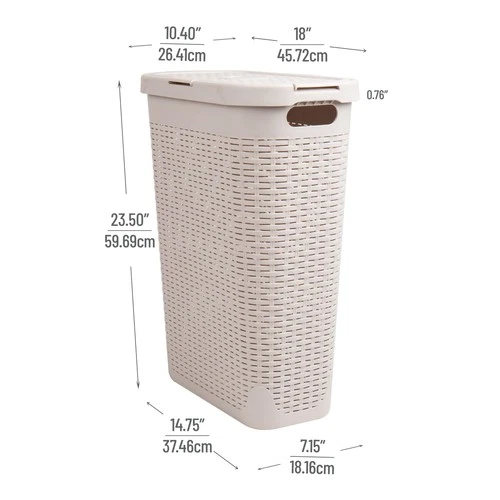 Mind Reader Laundry Hamper - Thumbnail 5