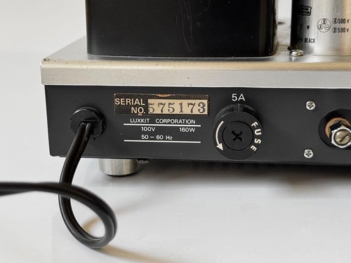 LUXMAN MQ60 Vacuum Tube Amplifier Working Properly Used Item from Japan F/S - Picture 9 of 20