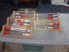 20 Bead Wooden Sensory Rekenrek, Abacus for Kids Math, Math Manipulatives  Didax