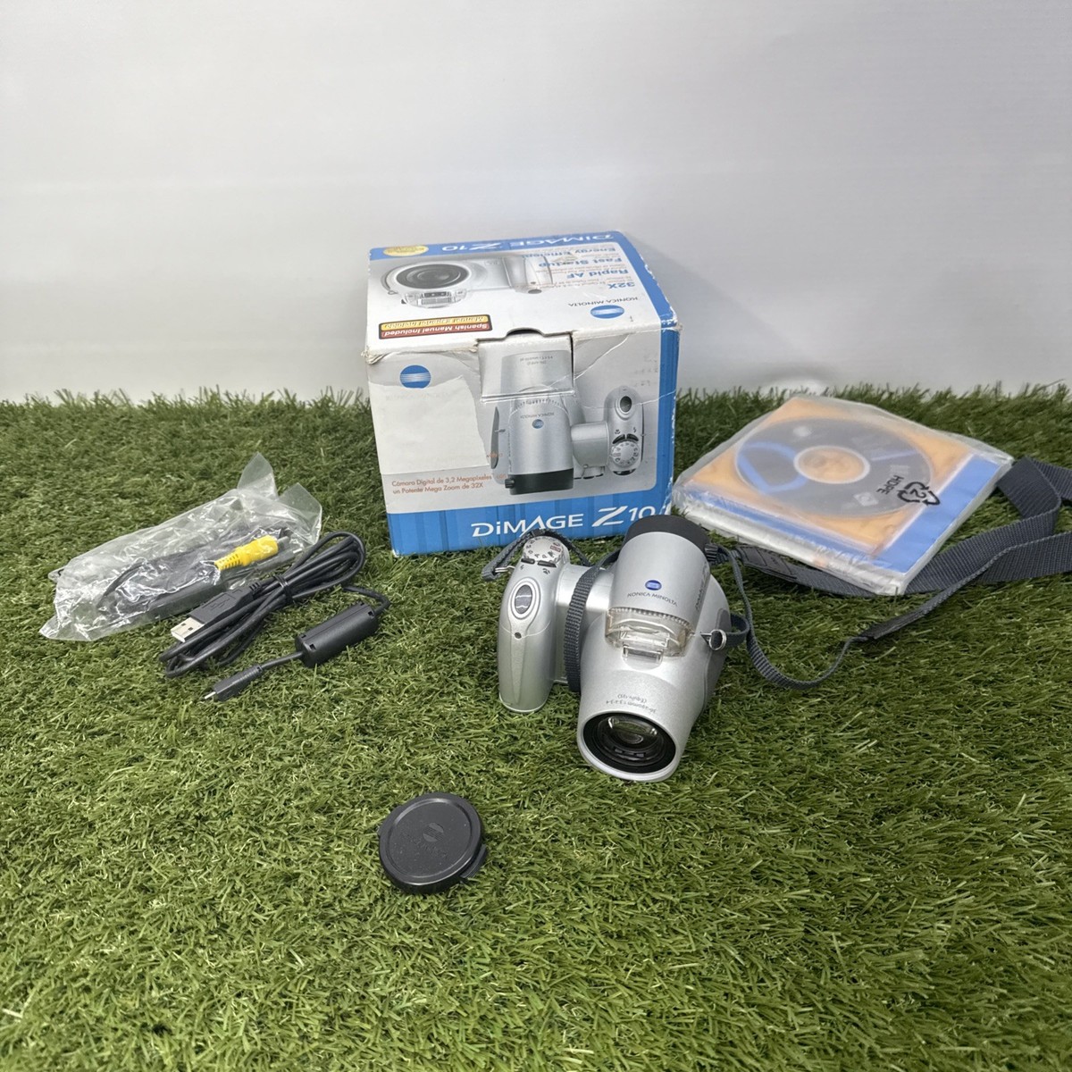 Konica Minolta Dimage Z10 In Original Box Tested 3.2 Megapixel 32x