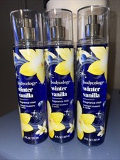 Bodycology Winter Vanilla Fragrance Mist 8 fl oz, 3 Pk New 