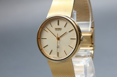 Vtg 1980 Exc+5 Seiko Dolce Twin Quartz 9641-7000 SGP HAQ Quartz