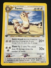Pokémon TCG Furret Neo Genesis 1st Edition 35/111