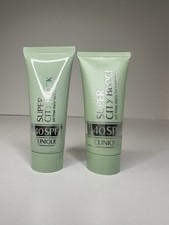 2 Clinique Super City Block Oil-Free SPF 40 Sunscreen 0.5oz Travel Size Promo