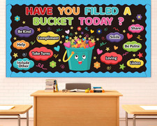Positive Bulletin Board Set Motivational Classroom Decorations Inspirational Buc