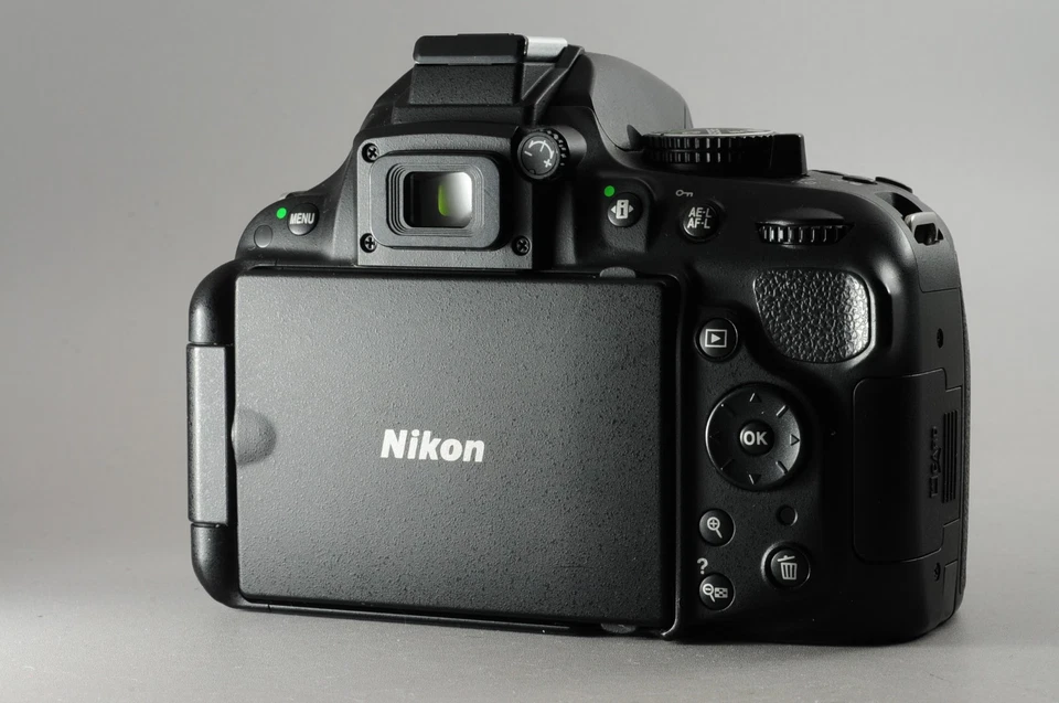 US Duty Paid SC 6% Mint Nikon D5200 24.1MP DSLR Camera Black Battery #4039 - Image 3 of 4