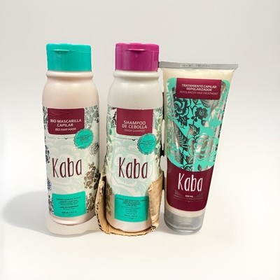 3-Piece Onion Shampoo Growth Kit with Bio Mask & Repolarizer Treatment