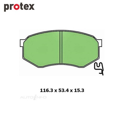 Front Brake Pad Set FOR Toyota Chaser GX81R Cressida Hilux RN82R 88-97 DB1141