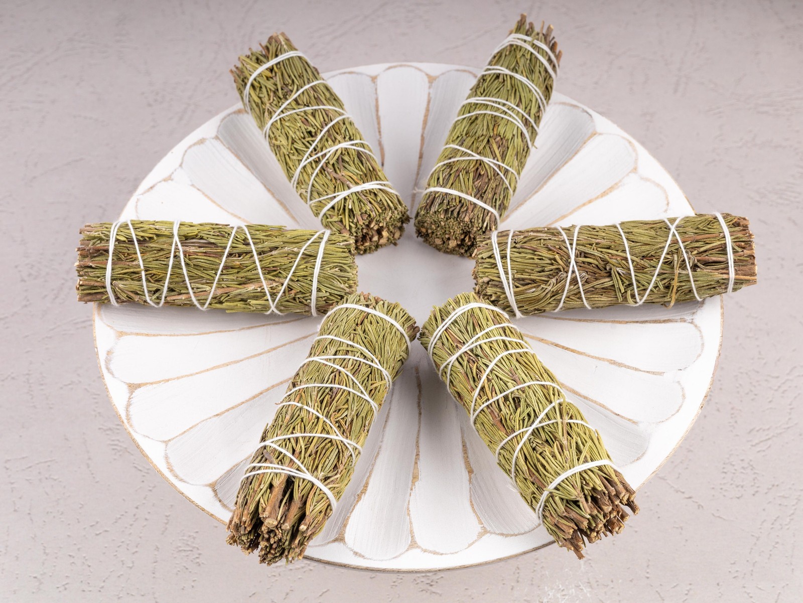 4 Inch Rosemary Sage Smudge Stick for Cleansing Protection Meditation Rituals
