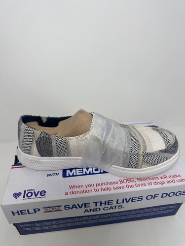 Skechers Bobs Skipper-Hampton Bays Women's Blue Slip on- Size 8 - Picture 5 of 10