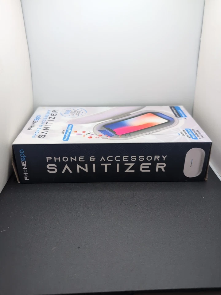 TZUMI Phone Spa Cell Phone & Accessory UV-C Sanitizer (White) Brand New Sealed - Image 4 of 4