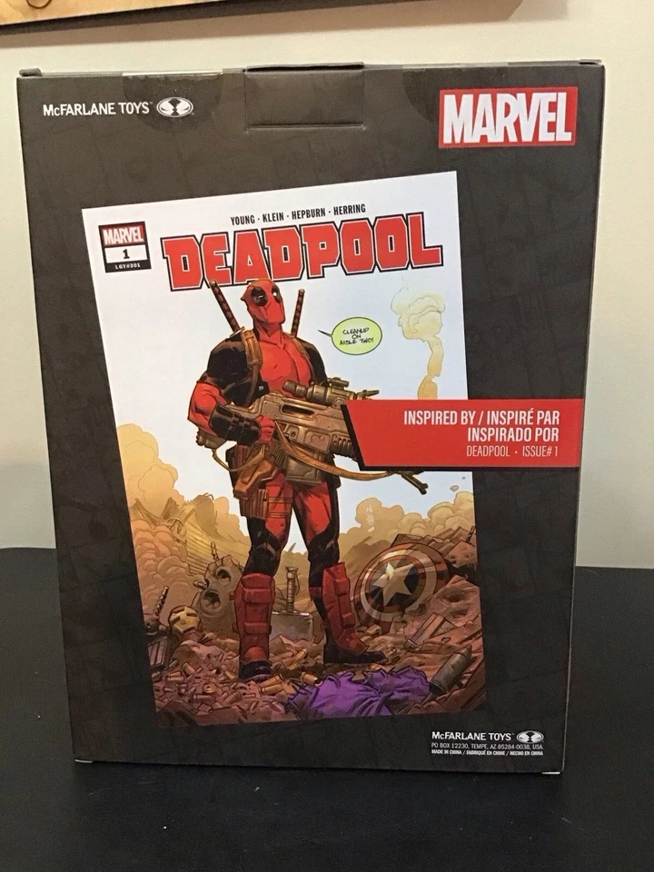 Figura posada McFarlane Toys Marvel Comics Deadpool #1 escala 1:6 Foto 2 de 4