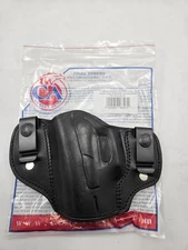 New Cebeci Leather Holster Glock 29 30 G29 G30 Left Hand IWB Clip Black