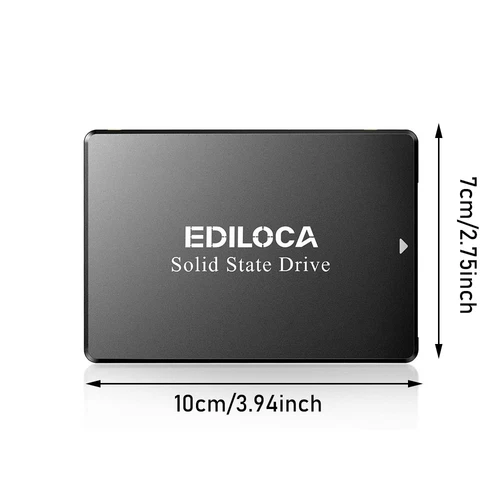 Ediloca 2,5'' SATA SSD 1TB 2TB 4TB 128GB 512GB TLC 6Gb/s Interne SSD-Festplatte - Bild 8 von 14