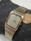 Vintage Seiko 7430-5359 Dual Tone Sparkling Textured Dial Mens Quartz Watch
