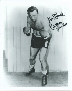 BOXING LOT OF 3: CARMEN BASILIO, GERRY COONEY SIGNED AUTOGRAPH PHOTO LOT