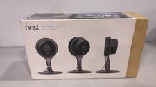 NEST Cam Indoor Smart Security Camera (3 Pack) Model NC1104US