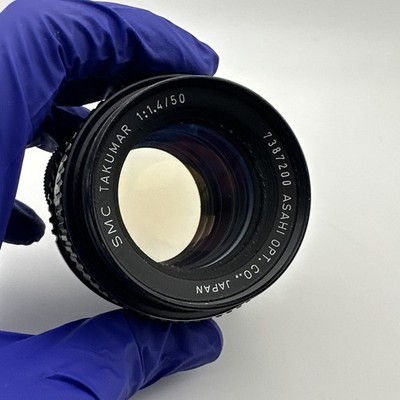 Exc+5 Asahi Opt SMC Takumar 50Mm F/1.4 Mf Standardobjektiv Pentax M42 Aus JAPAN