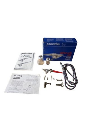 Paasche Type H Airbrush Set H-SET Model H Set Boxed Kit No. 626903 READ