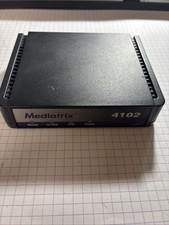 Mediatrix 4102S 2 Port Analog Phone Adapter Analog To SIP VoIP No AC Cabl MB311