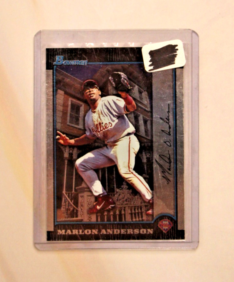 1999 Bowman #206 Marlon Anderson