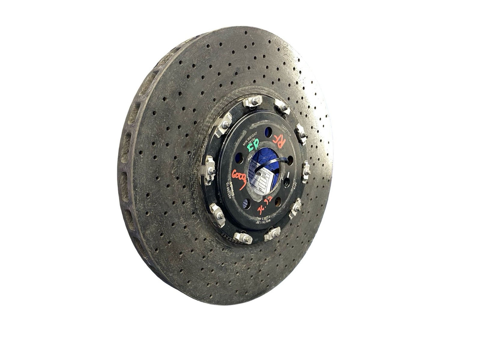 2016-2021 Mclaren 570s RWD 3.8L Front Right Brembo Carbon Ceramic Brake Rotor