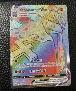 Pokemon TCG - Stonjourner VMAX (Secret) 205/202 Sword & Shield Base - NM