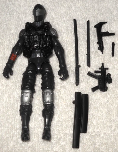 2012 Snake Eyes (version 62) - 100% complete (Hasbro GI Joe figure)