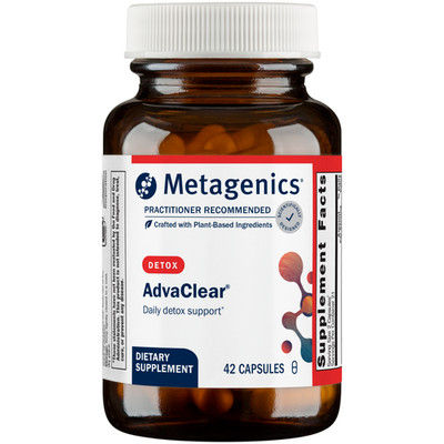 Metagenics AdvaClear - Daily Detox Support 42 Capsules EXP 07/2027