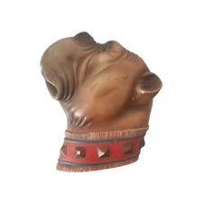 Testa Cane Boxer in gesso Giovanni Magri, originale anni 50-60