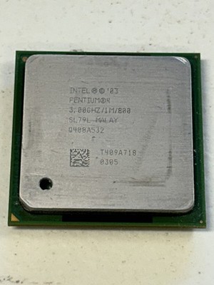 INTEL PENTIUM 4  3.0 GHz SL79L PROCESSOR, 800 MHz