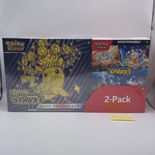 Pokemon Surging Sparks Booster Box Elite Trainer Box + Booster Bundle Costco #3