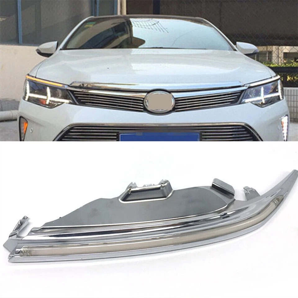 Luces antiniebla diurnas LED DRL aptas para Toyota Camry 2015-2017 Foto 4 de 4