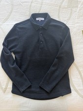 Orlebar Brown Tailored Fit LS Polo Charcoal M