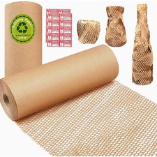 Honeycomb Packing Paper Honsreo 15In X 300Ft Eco Friendly Recyclable Cushioning