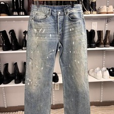 Acne Studios 2021M Paint Splatter Jeans Size ...