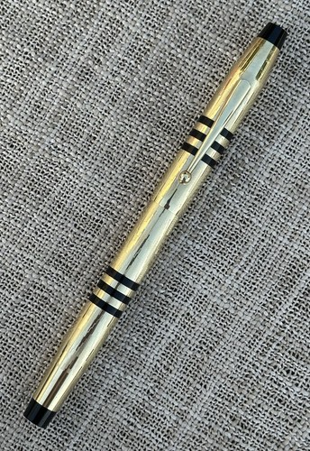 Mint Cross Limited Edition Fountain Pen, 150th Anniversary, 18k Gold Nib, w/Box