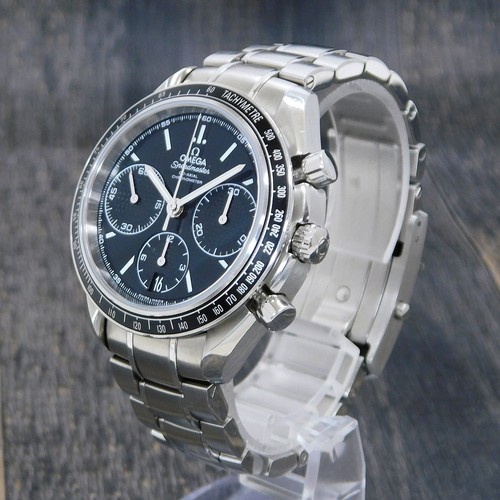 OMEGA Co-Axial Speedmaster Racing 326.30.40.50.01.001 S. Steel Auto Watch #1312B