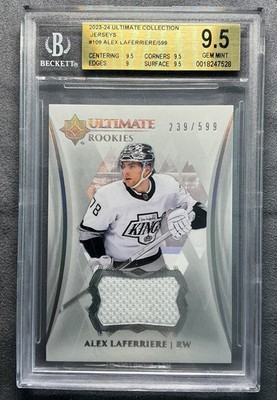 2023-24 Upper Deck Ultimate Collection Rookies Alex Laferriere /599 #109 Jersey