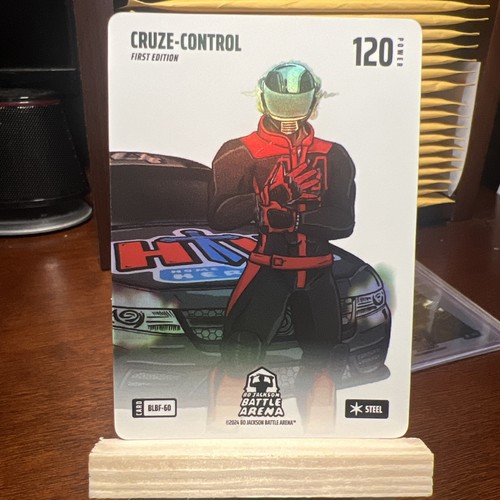 Bo Jackson Battle Arena Cruze-Control De La Cruz Blizzard Battlefoil Steel