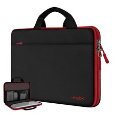 Laptop Case 13.3-14 Inch Briefcase 180 Opening Water-Resistant  Shockproof B...