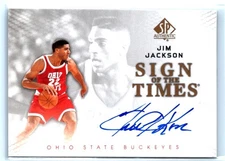 2012-13 SP Authentic #S-JJ Jim Jackson Sign of the Times